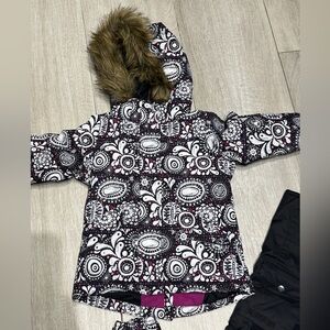 Burton Pink and Black Winter Coat